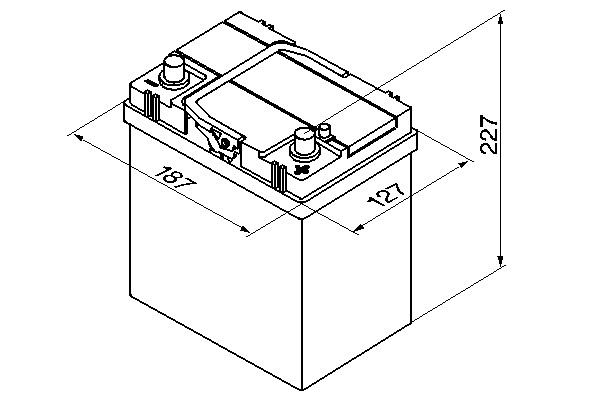 BOSCH 0 092 S40 180 S4 Starter Battery for CASE IH CHEVROLET CITROËN DAEWOO DAF DAIHATSU DEUTZ-FAHR GEELY HONDA HYUNDAI KIA LADA