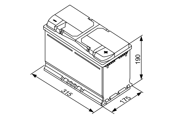 BOSCH 0 092 S50 110 S5 Starter Battery for ALFA ROMEO AUDI BMW CADILLAC CASE IH CHEVROLET CLAAS DODGE FIAT FORD FUSO (MITSUBISHI