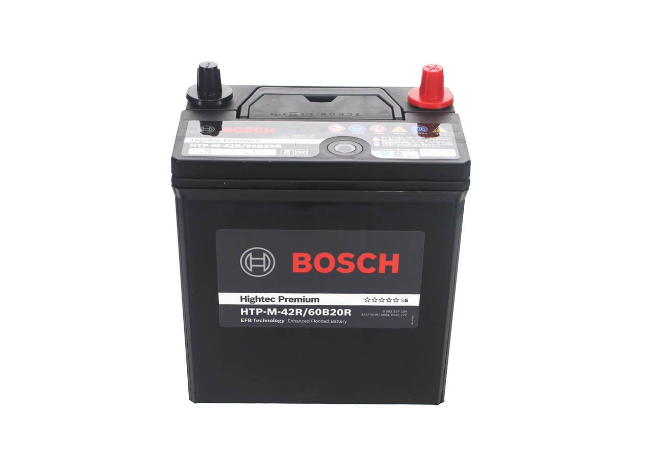 BOSCH 0 092 S57 104 EFB Starter Battery for HONDA MAZDA MITSUBISHI NISSAN