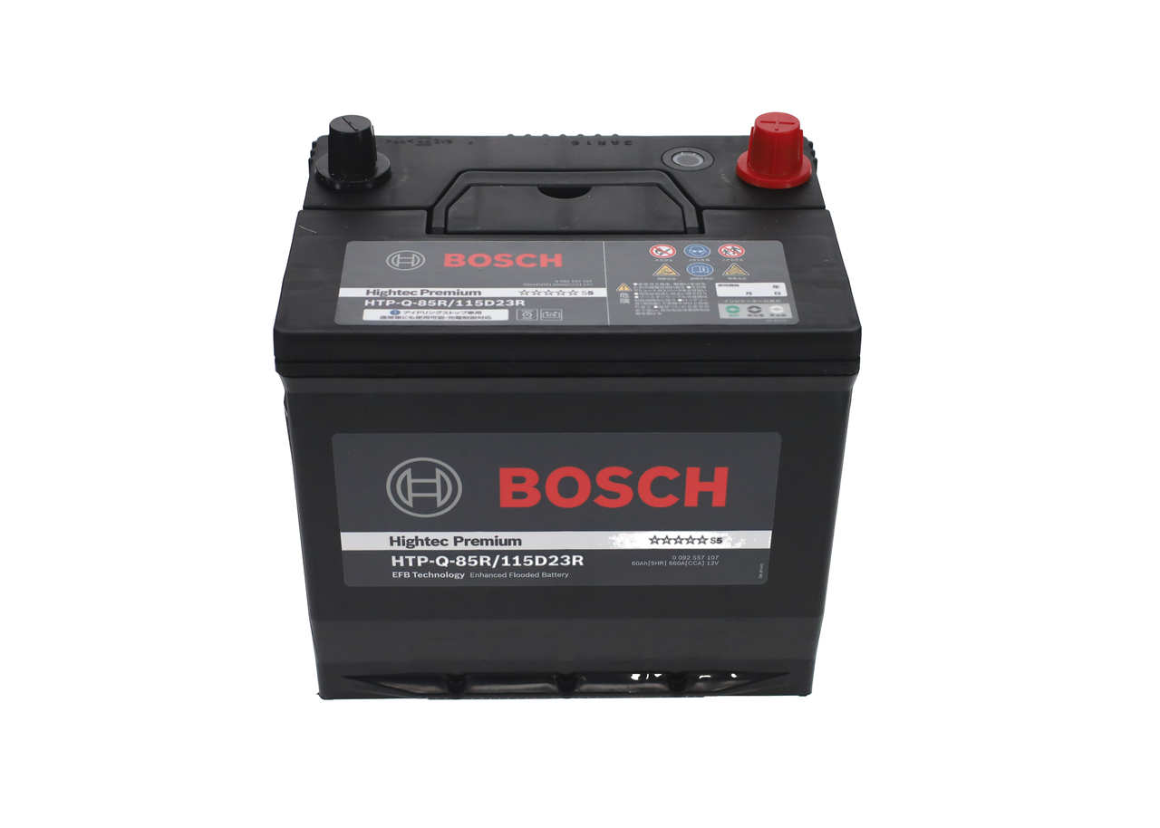 BOSCH 0 092 S57 107 EFB Starter Battery for CHEVROLET DODGE HONDA ISUZU JEEP LEXUS MITSUBISHI NISSAN ROVER SAAB SUBARU TOYOTA