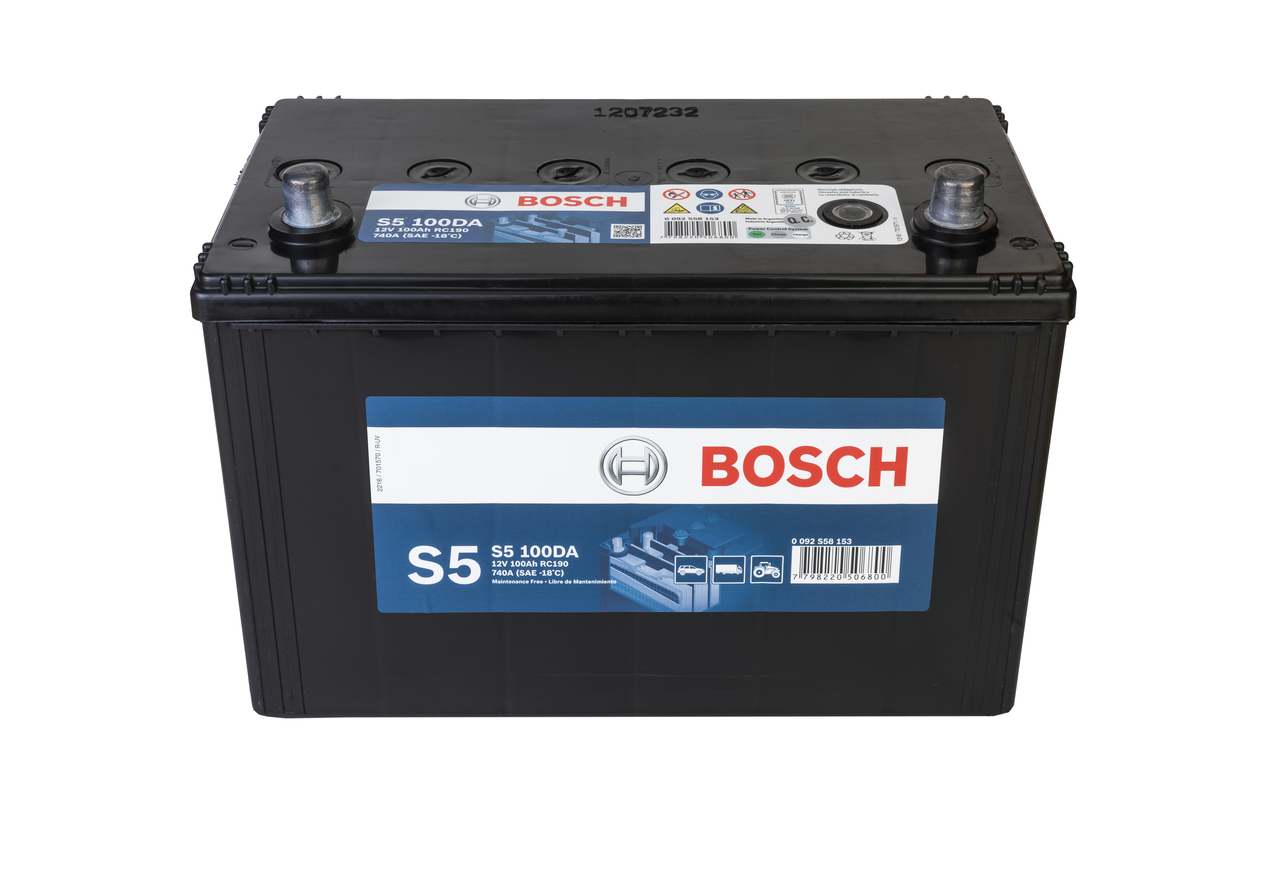 BOSCH 0 092 S58 153 S5 Starter Battery for DODGE FIAT HONDA HYUNDAI NISSAN TOYOTA
