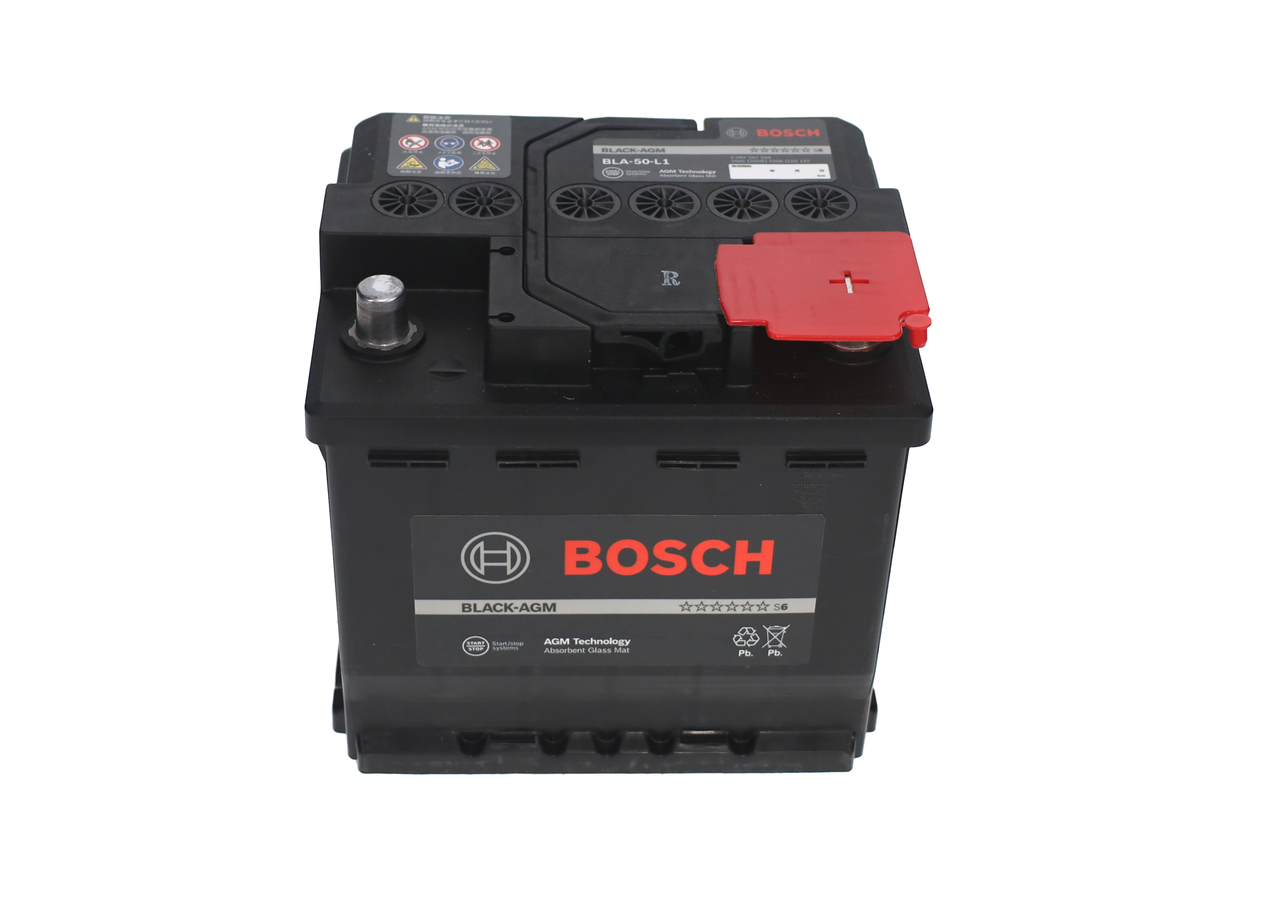 BOSCH 0 092 S67 050 Black-AGM Starterbatterie