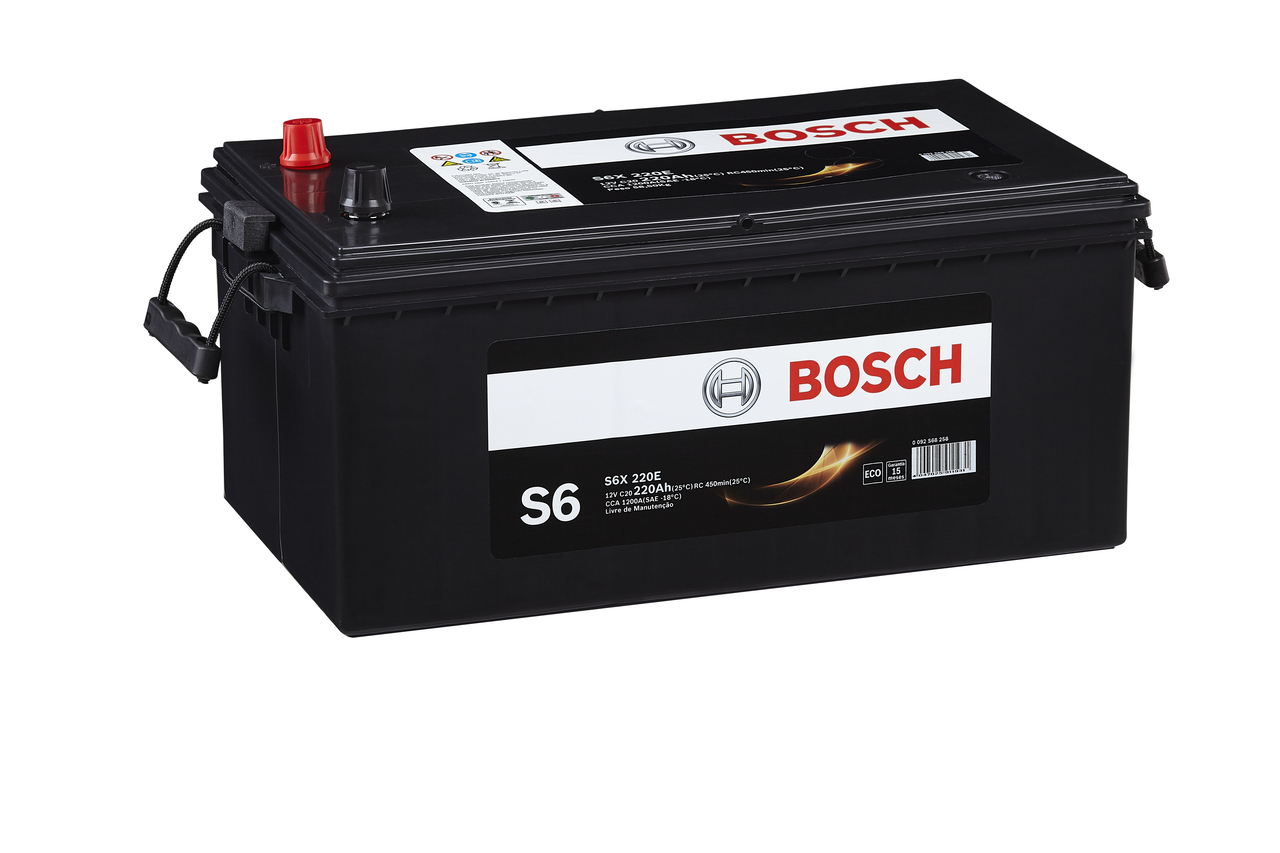 BOSCH 0 092 S68 258 S5A AGM Starter Battery for VOLVO