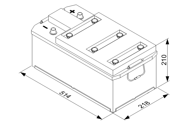 BOSCH 0 092 T30 470 T3 Starter Battery for ASTRA FIAT IVECO RENAULT TRUCKS
