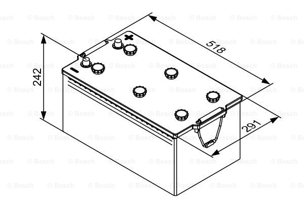 BOSCH 0 092 T30 810 Starter...