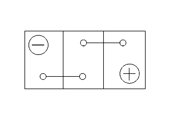 BOSCH 0 180 091 801 Versorgungsbatterie