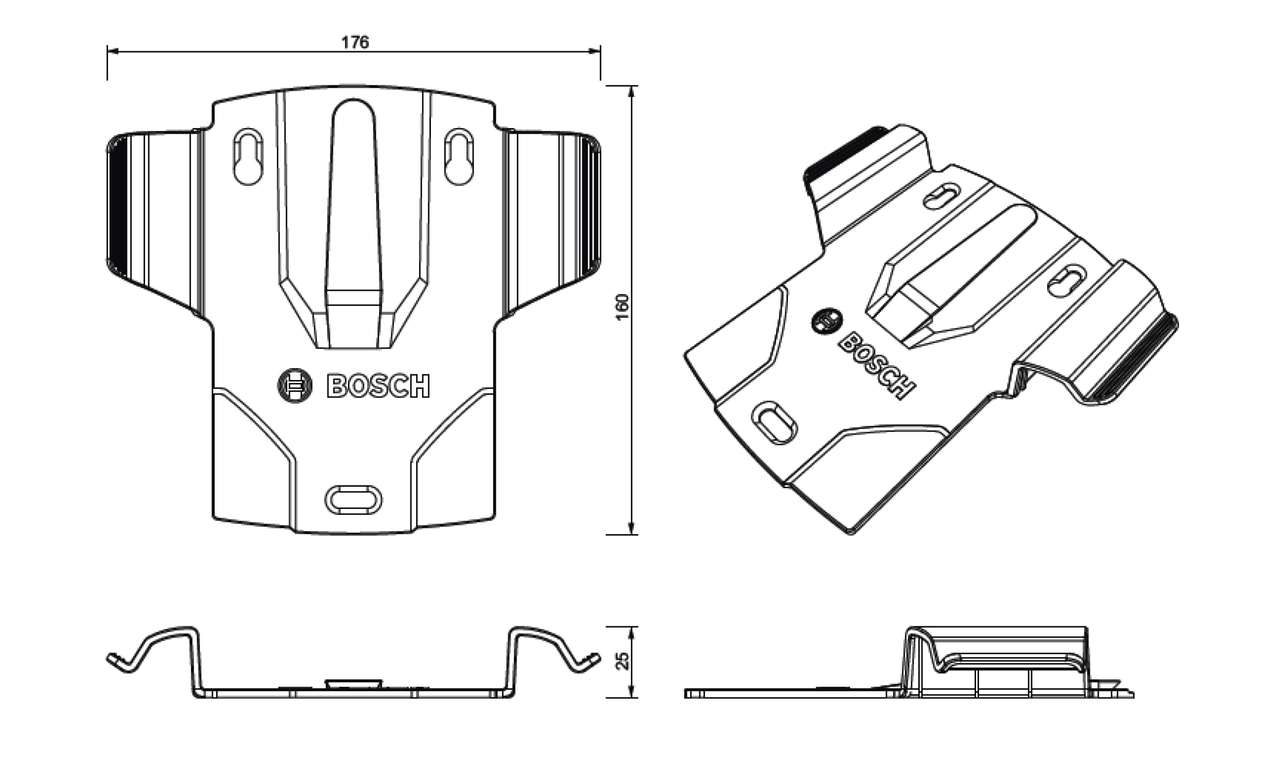 BOSCH 0 189 999 170 Držiak