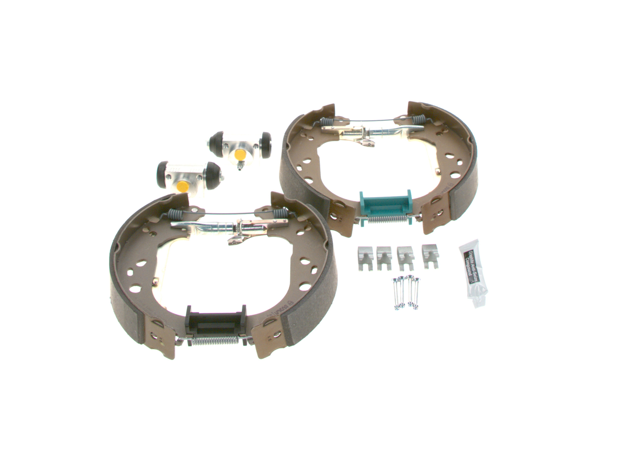 BOSCH 0 204 114 647 Kit ganasce freno-Kit ganasce freno-Ricambi Euro