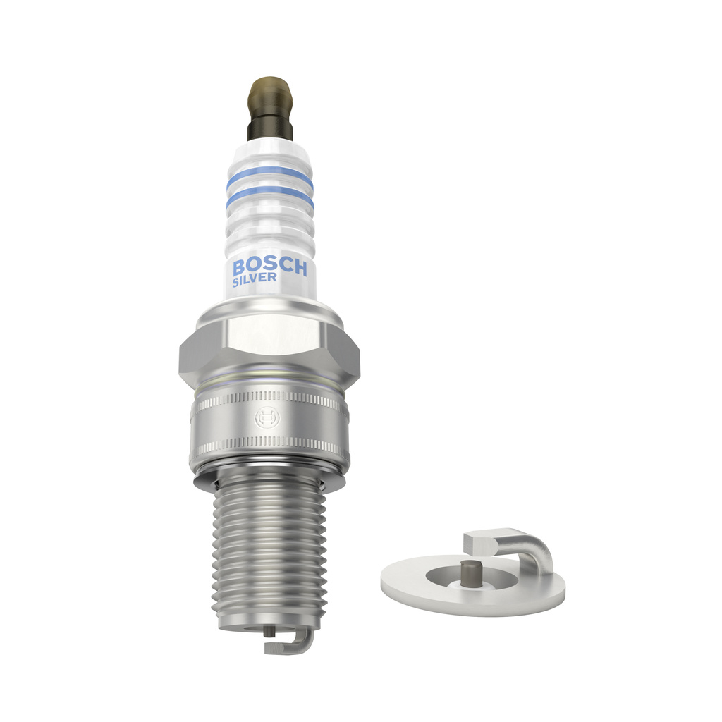BOSCH 0 242 255 504 Silver Zündkerze