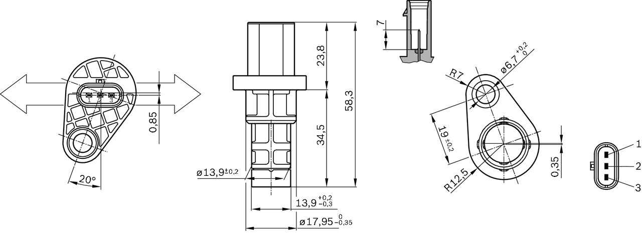 BOSCH 0 261 210 318...