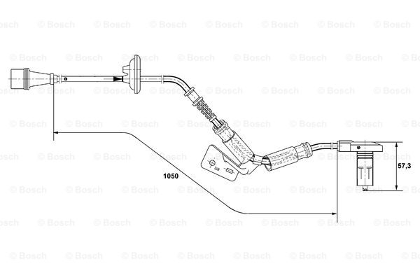 BOSCH 0 265 001 280 Sensor,...