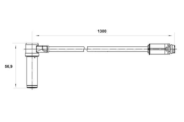 BOSCH 0 265 004 025 Sensor, Raddrehzahl