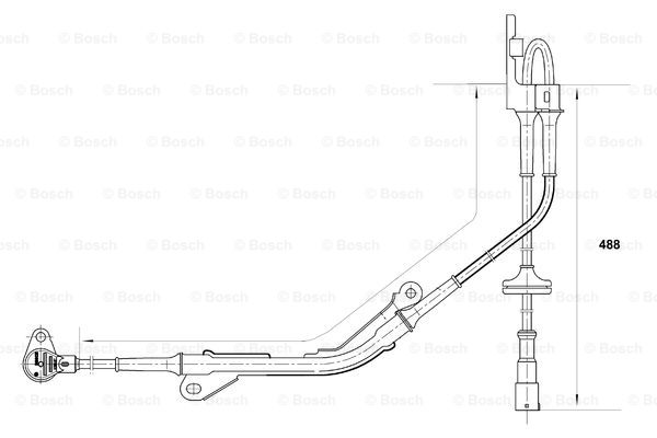 BOSCH 0 265 006 104 Sensor,...