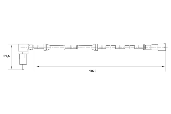 BOSCH 0 265 006 140 Sensor, Raddrehzahl