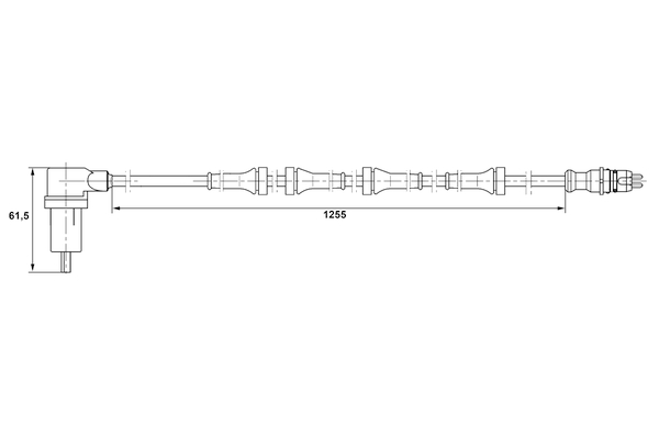 BOSCH 0 265 006 154 Sensor, Raddrehzahl