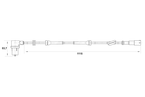 BOSCH 0 265 006 163 Sensor, Raddrehzahl