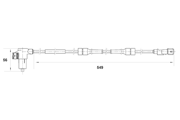 BOSCH 0 265 006 199 Sensor, Raddrehzahl