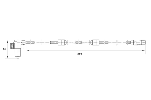 BOSCH 0 265 006 201 Sensor, Raddrehzahl