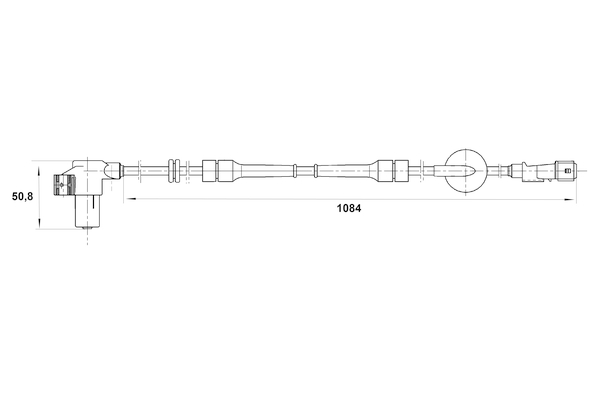 BOSCH 0 265 006 205 Sensor, Raddrehzahl