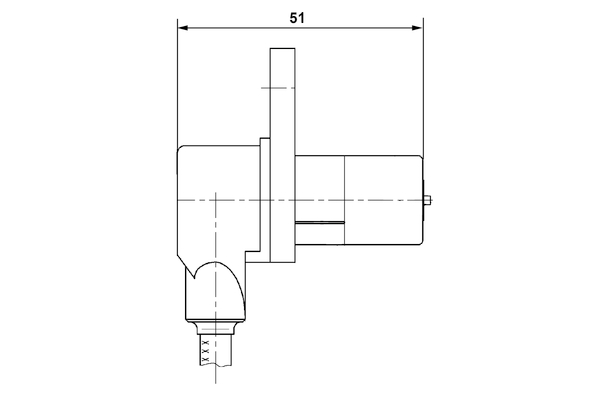 BOSCH 0 265 006 233 Sensor, Raddrehzahl