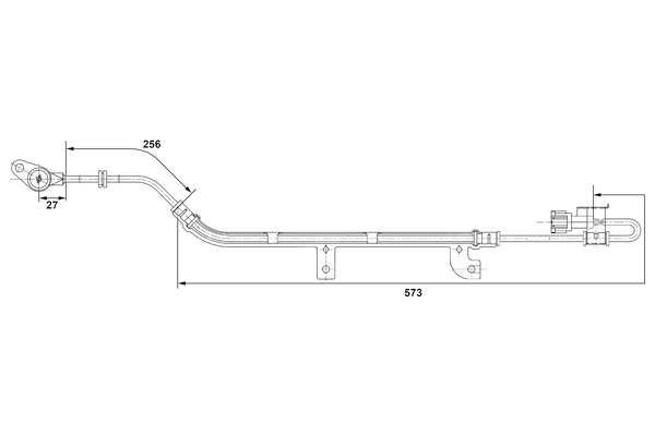 BOSCH 0 265 006 237 Sensor, Raddrehzahl