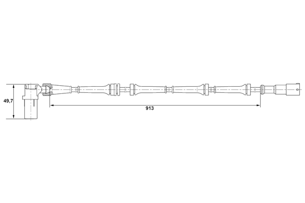 BOSCH 0 265 006 282 Sensor, Raddrehzahl