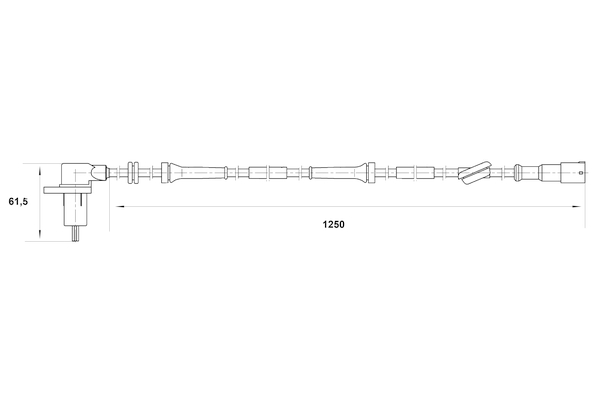 BOSCH 0 265 006 300 Sensor, Raddrehzahl