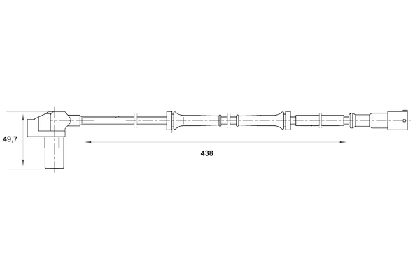 BOSCH 0 265 006 383 Sensor, Raddrehzahl