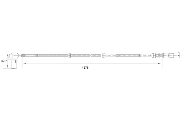 BOSCH 0 265 006 385 Sensor, Raddrehzahl