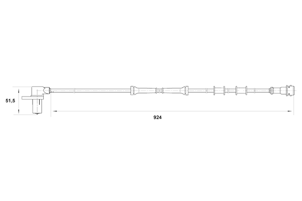 BOSCH 0 265 006 425 Sensor, Raddrehzahl