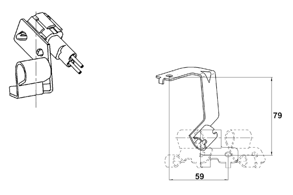 BOSCH 0 265 006 671 Sensor, Raddrehzahl