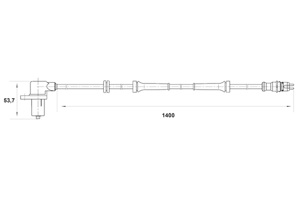 BOSCH 0 265 006 673 Sensor, Raddrehzahl