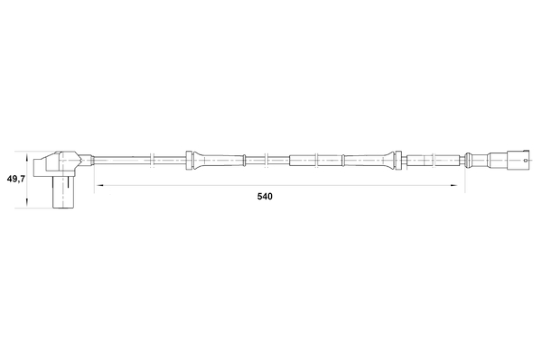 BOSCH 0 265 006 710 Sensor, Raddrehzahl