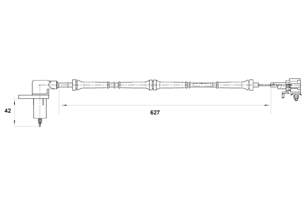 BOSCH 0 265 006 755 Sensor, Raddrehzahl