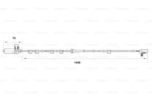 BOSCH 0 265 006 816 Sensor,...