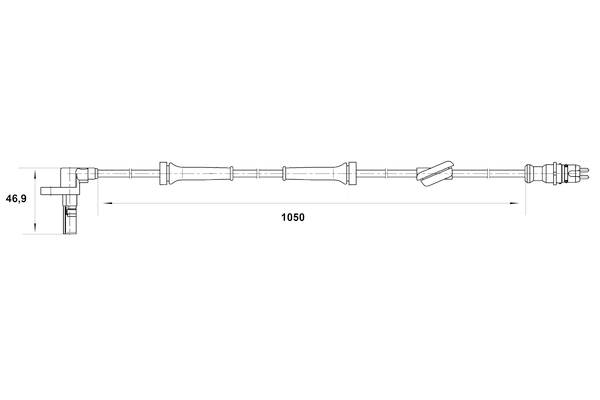 BOSCH 0 265 007 032 Sensor, Raddrehzahl