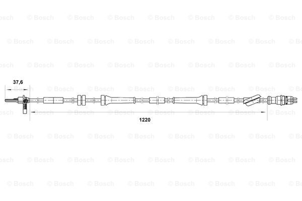 BOSCH 0 265 007 040 Snímač,...