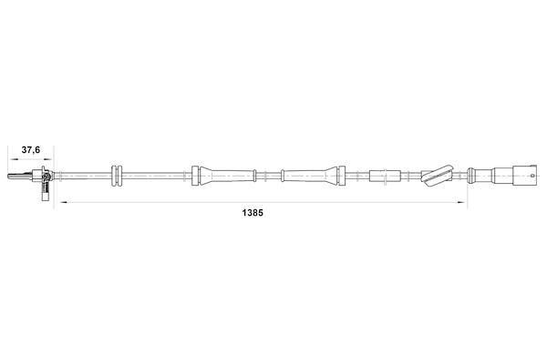 BOSCH 0 265 007 048 Sensor, Raddrehzahl