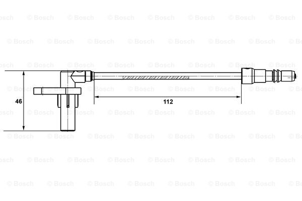 BOSCH 0 265 007 439 Sensor,...