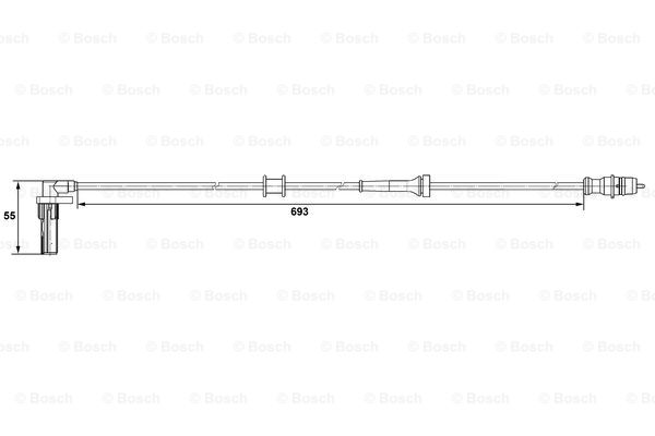 BOSCH 0 265 007 531 Sensor,...