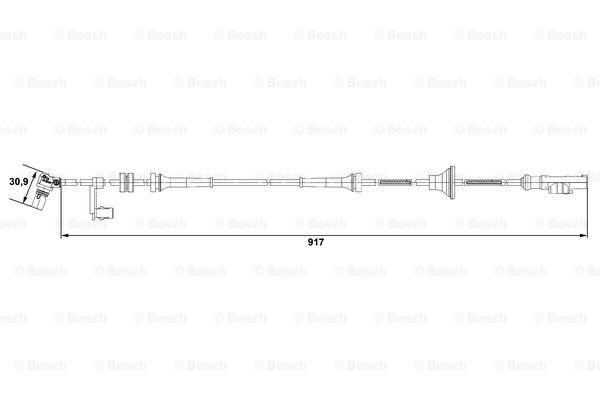 BOSCH 0 265 007 688 Snímač,...