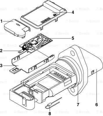 BOSCH 0 280 218 119 Debimetro