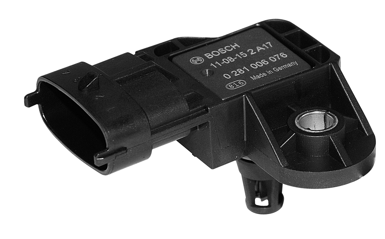 BOSCH 0 281 006 076 Aισθητήρας, πίεση υπερπλήρωσης for AGRALE ALFA ROMEO CHEVROLET CITROËN FIAT FORD FORD ASIA & OCEANIA FORD AU