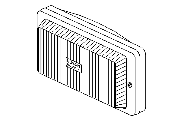 BOSCH 0 305 001 011 Nebelscheinwerfer