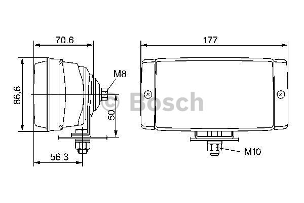 BOSCH 0 306 407 101 Spotlight