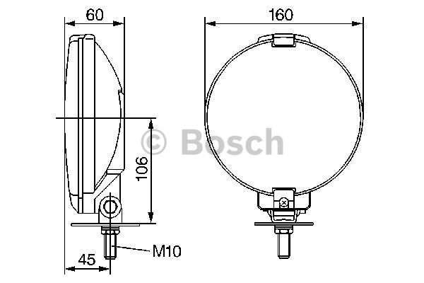 BOSCH 0 306 606 001 Spotlight