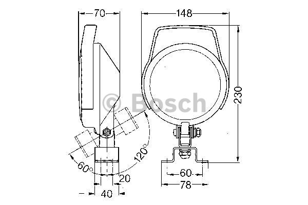 BOSCH 0 306 480 002 Worklight