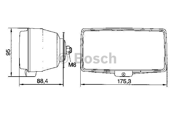 BOSCH 0 306 604 002 Spotlight