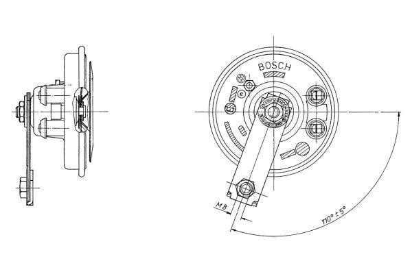 BOSCH 0 320 043 004 Κόρνα
