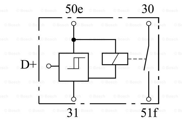 BOSCH 0 331 801 300 Relay,...